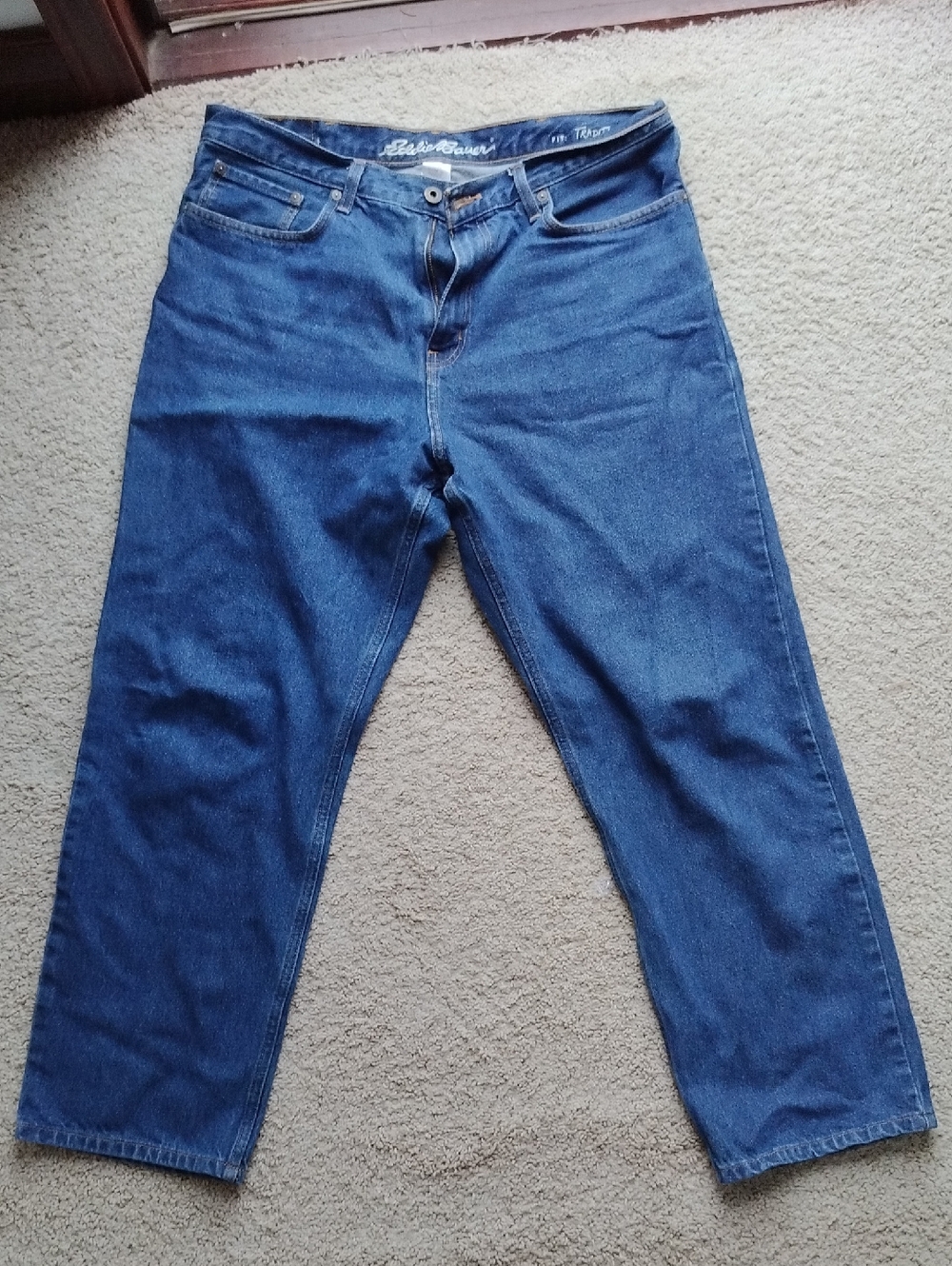 Eddie Bauer Classic Straight Blue Jeans